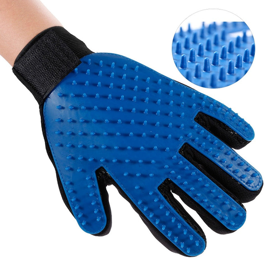 Pet Glove Cat Grooming Glove Cat Hair Deshedding Brush Gloves Dog Comb for Cats Bath Clean Massage Hair Remover Brush Gentle